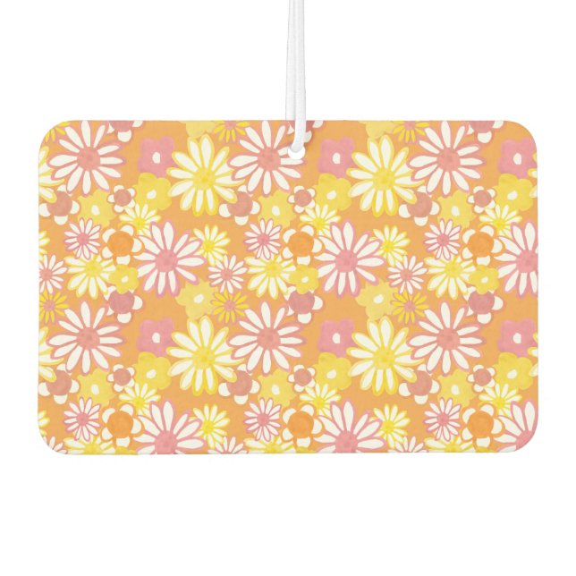 Summer Daisies Car Freshener Autolufterfrischer (Vorderseite)