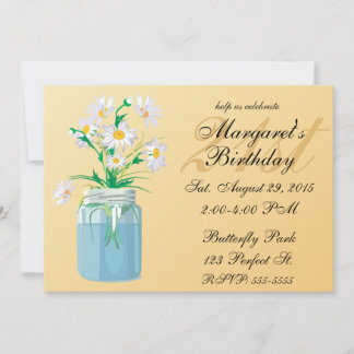 Summer Daisies Einladungen zum Geburtstag