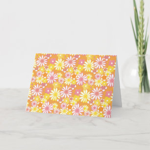 Summer Daisies Grußkarte (Leere) Dankeskarte