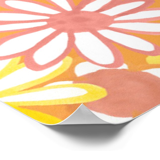 Summer Daisies Poster (Ecke)