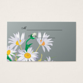 Summer Daisis Platzkarten Business Card