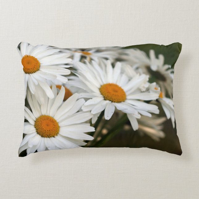 Summer Daisy Accent Pillow Dekokissen (Vorderseite)
