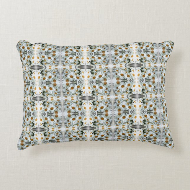 Summer Daisy Accent Pillow Dekokissen (Vorderseite)