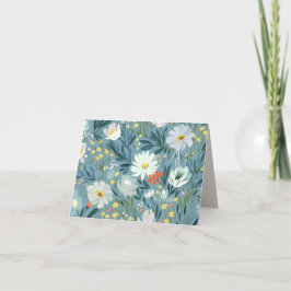 Summer Daisy Meadow Dankeskarte