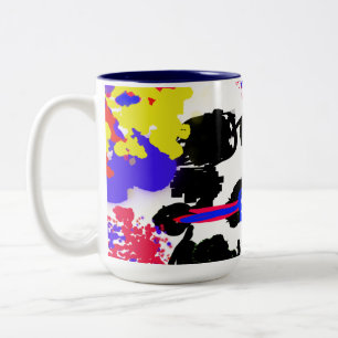 Summer Dalformation 4t july Zweifarbige Tasse