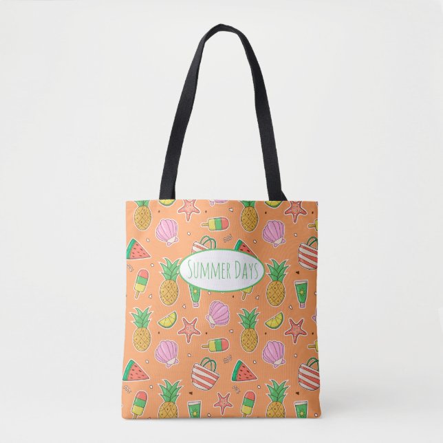 Summer Days Beach Tasche (Vorderseite)