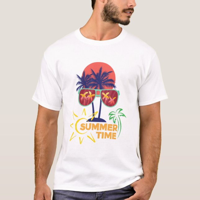 Summer Design-Hemd T-Shirt (Vorderseite)