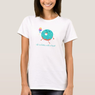 Summer Doughnut & Popsicle Sweet Leckereien Niedli T-Shirt