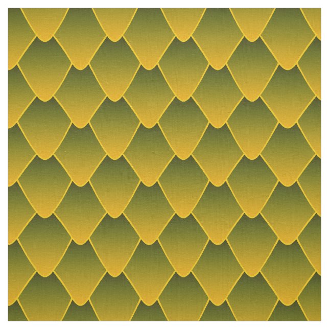 Summer Dragon Scales Stoff (Muster)