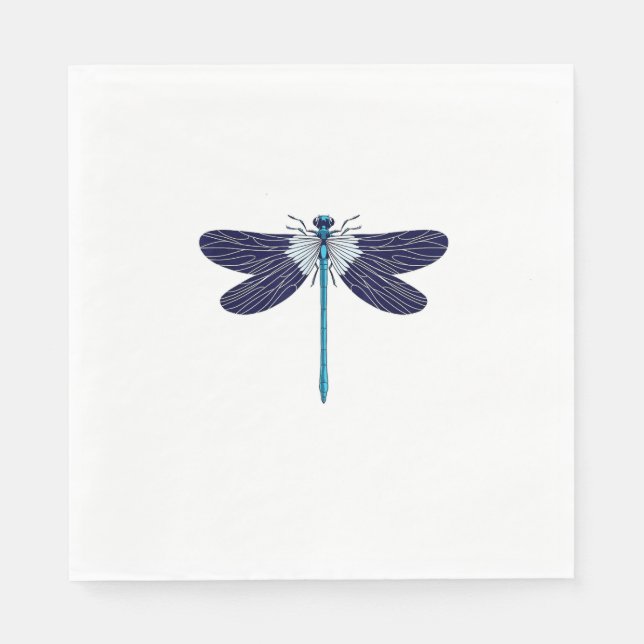 Summer Dragonfly-T - Shirt_8 Serviette (Vorderseite)