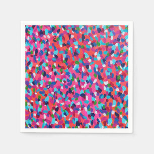 Summer Dreams Abstrakt Print Serviette