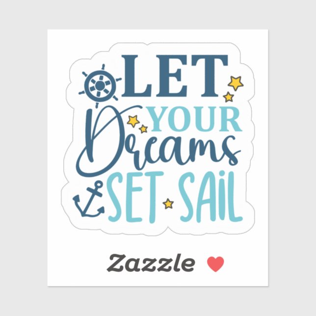 Summer Dreams Vibes Sticker (Blatt)