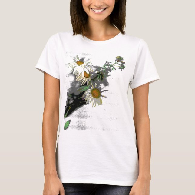 Summer Erinnerungen Daisy Print Shirt (Vorderseite)