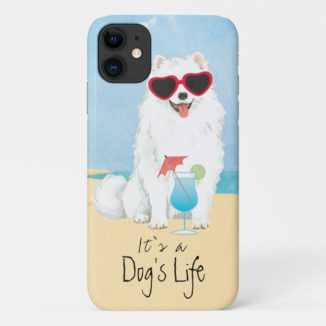 Summer Eskie Case-Mate iPhone Hülle (Rückseite)