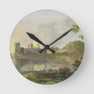 Summer Evening (Caernarvon Castle) c.1764-65 (oil Runde Wanduhr