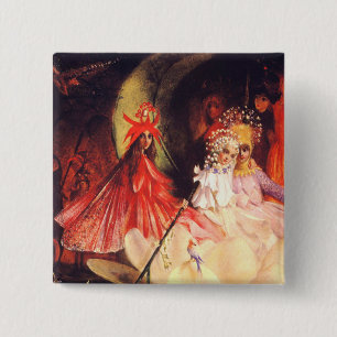 Summer Fairies Button