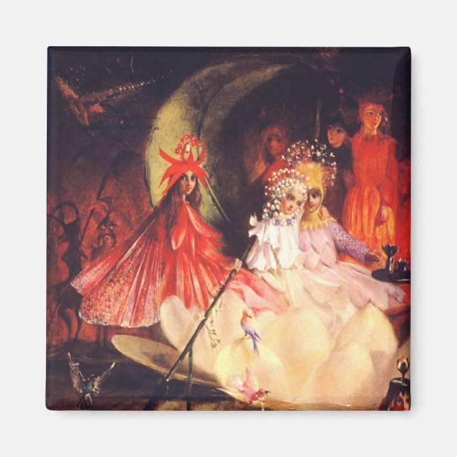 Summer Fairies Magnet (Vorne)