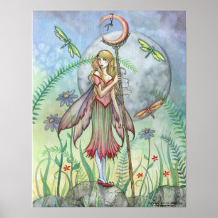 Summer Fairy Poster von Molly Harrison