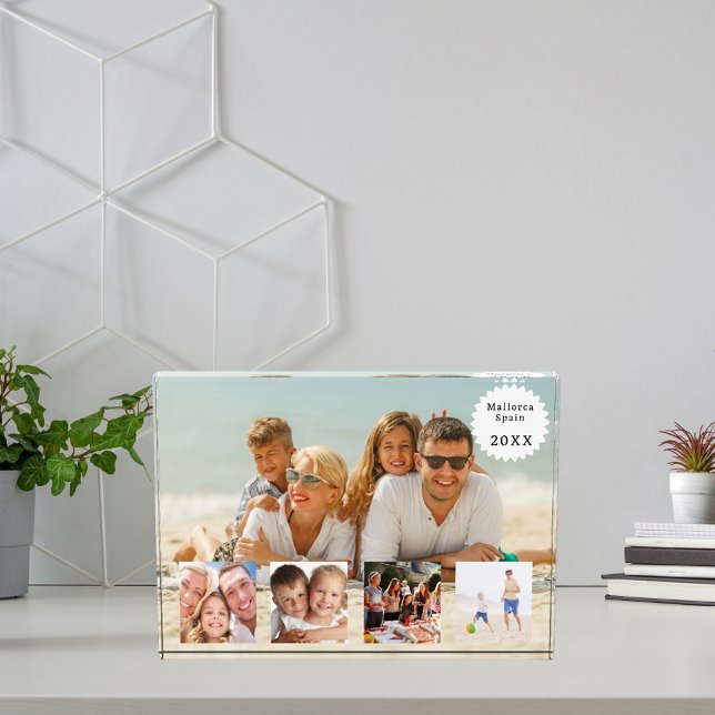 Summer family vacation photo collage fotoblock (Von Creator hochgeladen)