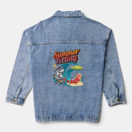 "Summer Feeling" Jeansjacke