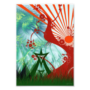 Summer Festival Art Print Foto