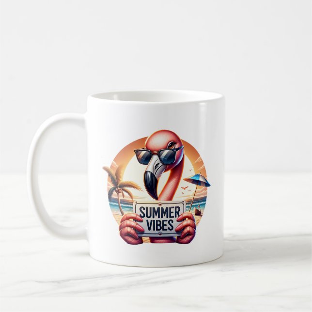 Summer Flamingo Kaffeetasse (Links)