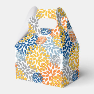 Summer Floral Abstrakt Bright Colors Muster Geschenkschachtel