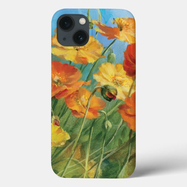 Summer Floral Field Case-Mate iPhone Hülle (Rückseite)