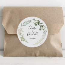 Summer Floral Green Foliage Hochzeit