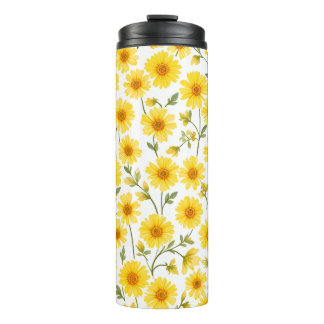 "Summer Floral Tumbler 16oz, leakproof, Insulated" Thermosbecher