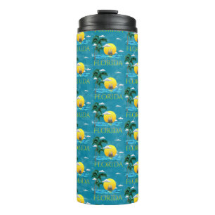 Summer Florida Sailboat Sunset Beach Coastal Thermosbecher
