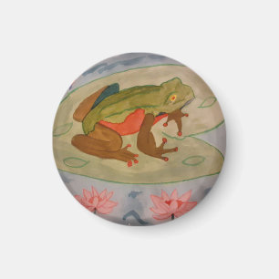 Summer Frosch Pond Magnet