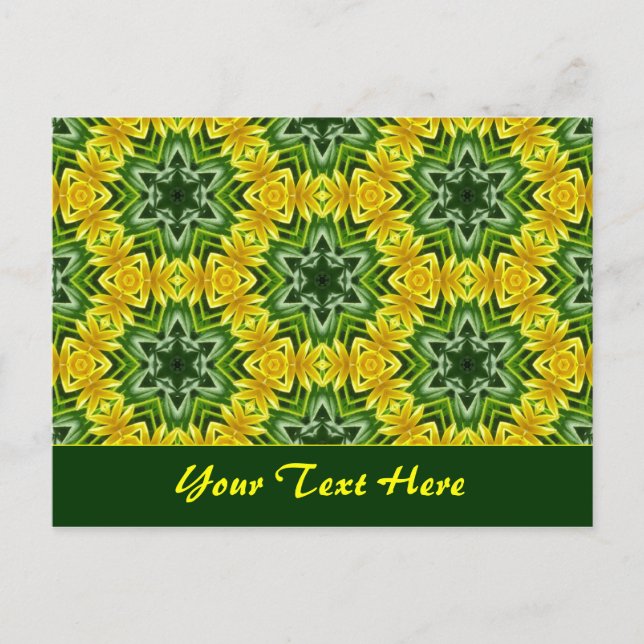 Summer Frost Template Postkarte (Vorderseite)