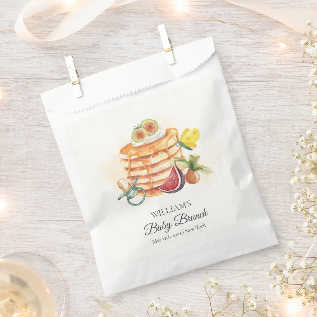 Summer Fruchtpancake Schnuller Brunch Babydusche Geschenktütchen (Ausgeschnitten)