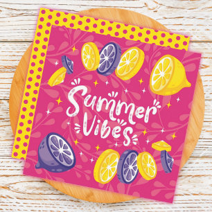 Summer Fruit Citrus Greeting Card