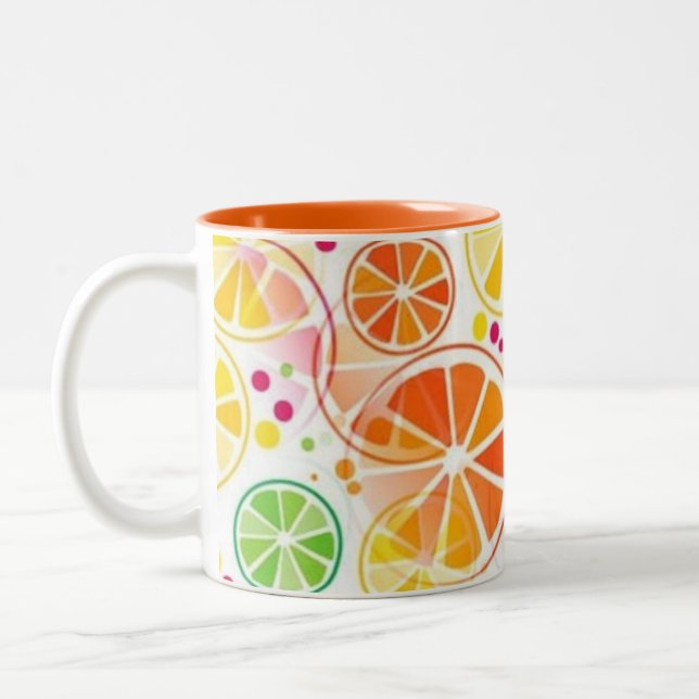 Summer Fruit Colors Tasse (Links)