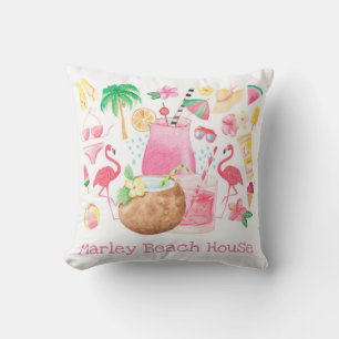 Summer Fun Beach Lover Throw Kissen