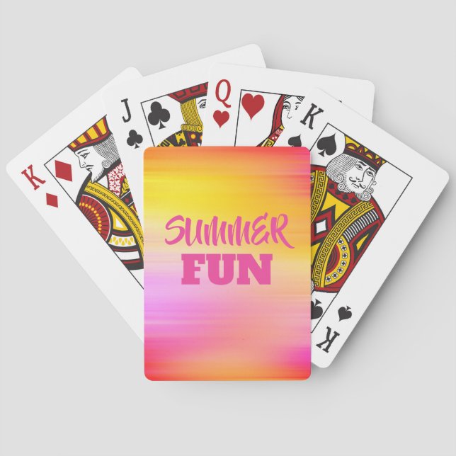 Summer Fun Classic Playing Cards Spielkarten (Rückseite)