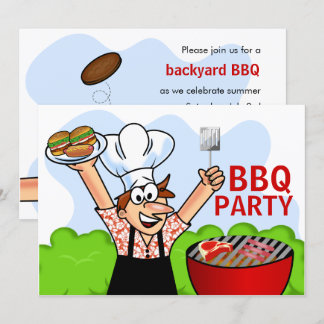 Summer Fun GRILLEN Party Einladung