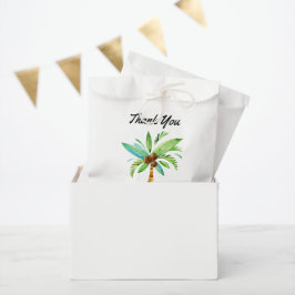 Summer Fun Palm Tree Vielen Dank Geschenktütchen