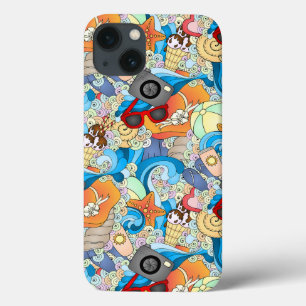 Summer Fun Pattern Case-Mate iPhone Hülle