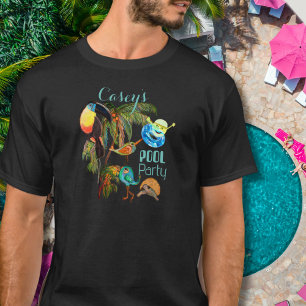 Summer Fun Pool Party Eltern T - Shirt