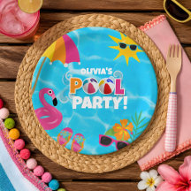 Summer Fun Pool Party Individuelle Name