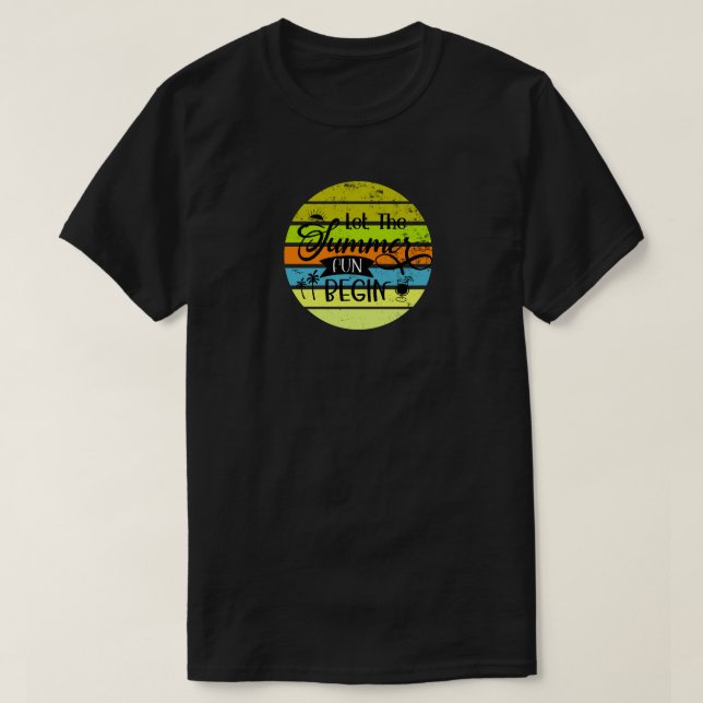 Summer Fun T - Shirt (Design vorne)