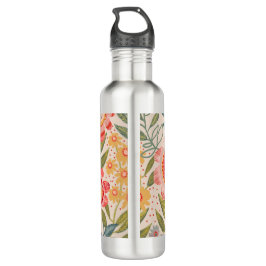 Summer Garden Bold Blooms Edelstahlflasche