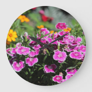 Summer Garden clock Große Wanduhr