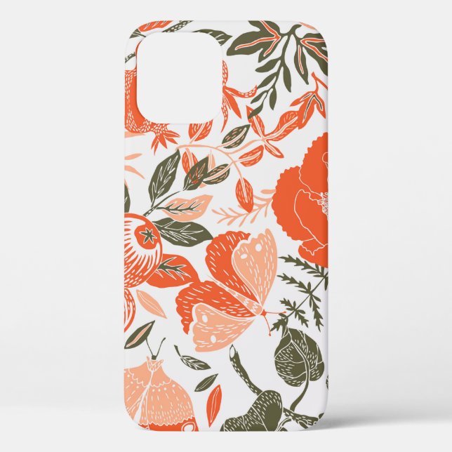 Summer Garden Deko Tile Case-Mate iPhone Hülle (Rückseite)