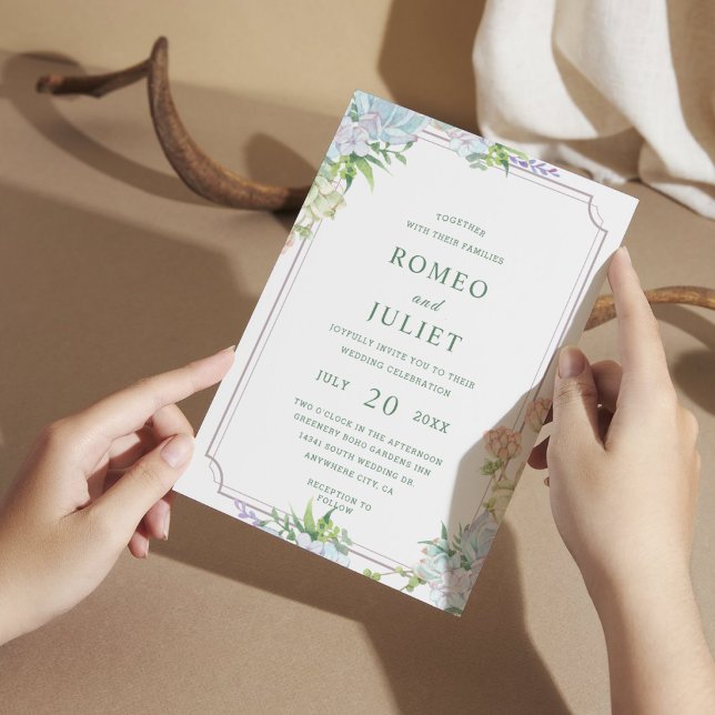 Summer Garden Floral Wedding Einladung (Von Creator hochgeladen)