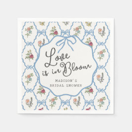 Summer Garden Party Bright Floral Brautparty Serviette