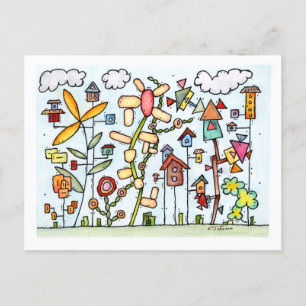 Summer Garden Postkarte